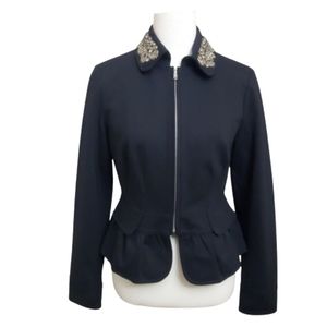 INC Embellished Peplum Jacket
